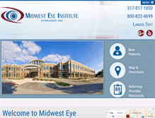 Tablet Screenshot of midwesteye.com